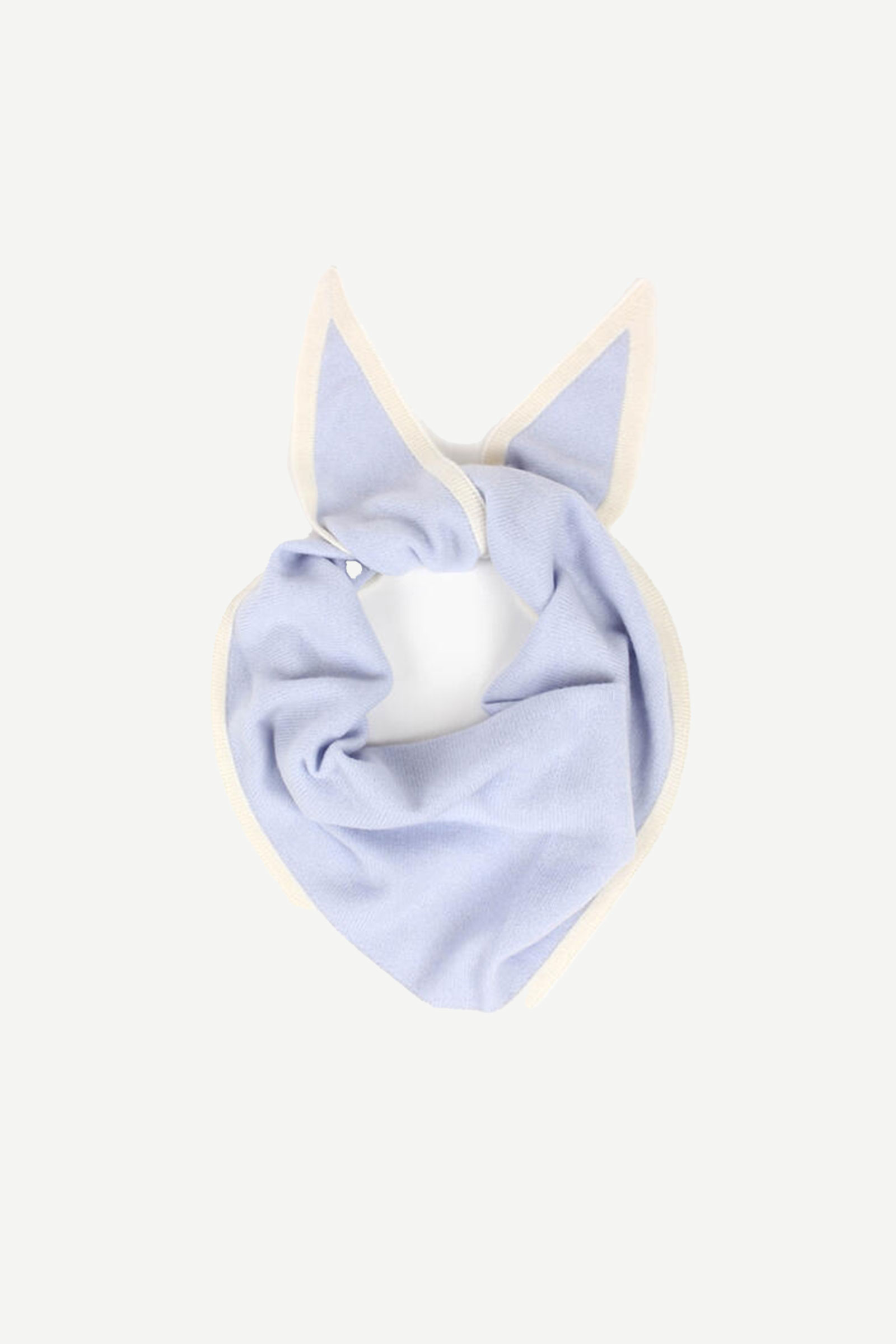 Duo Triangle Scarf, Lys Blå - Bilde 3