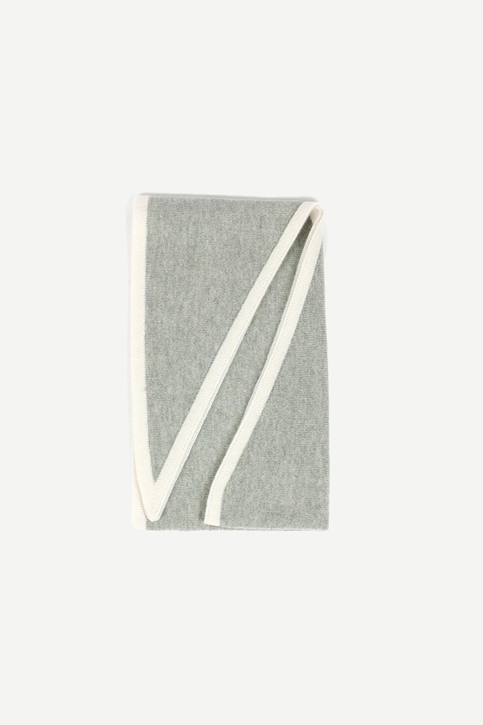 Duo Triangle Scarf, Lys Grønn - Bilde 2