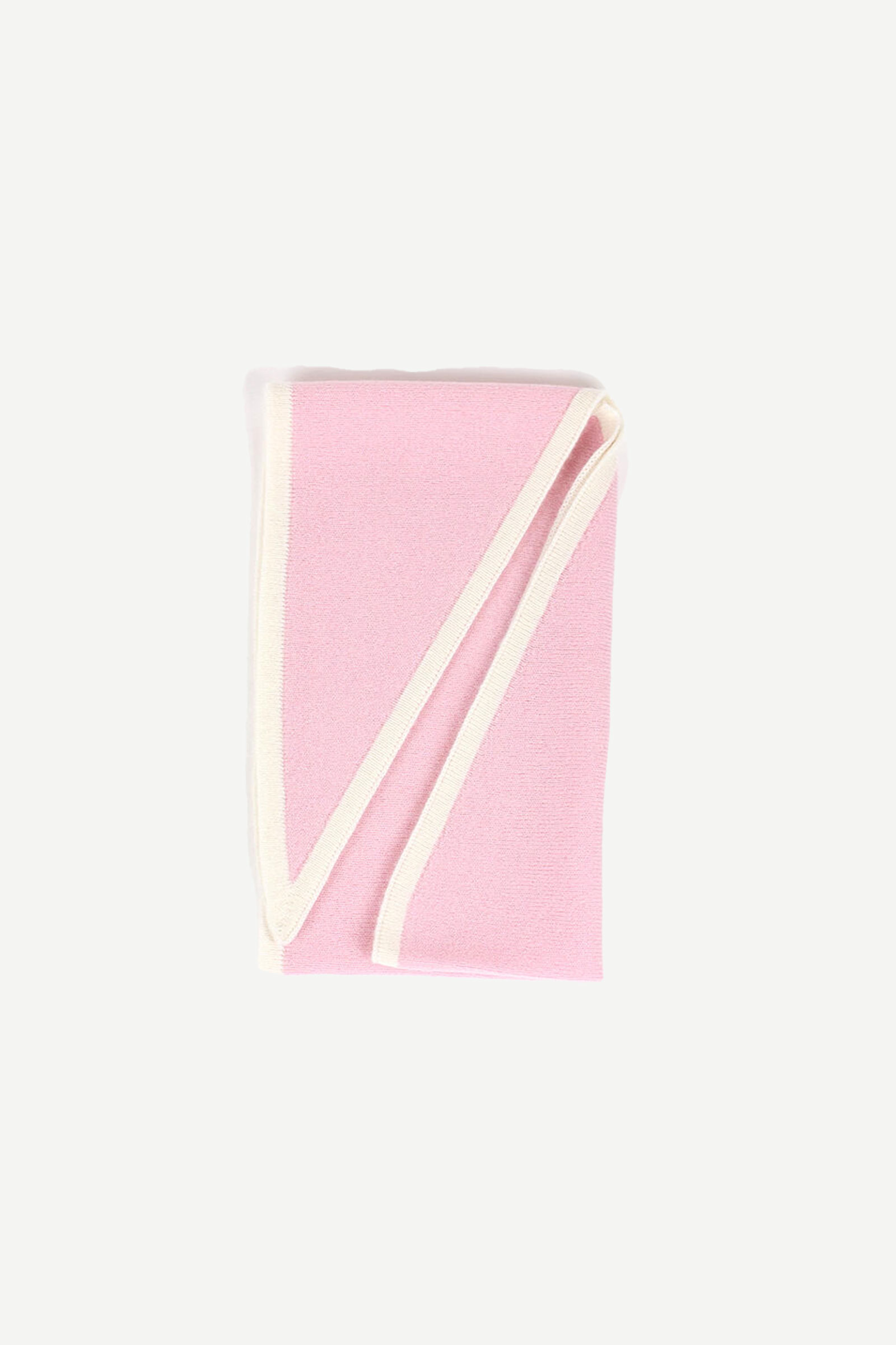 Duo Triangle Scarf, Lys Rosa - Bilde 2
