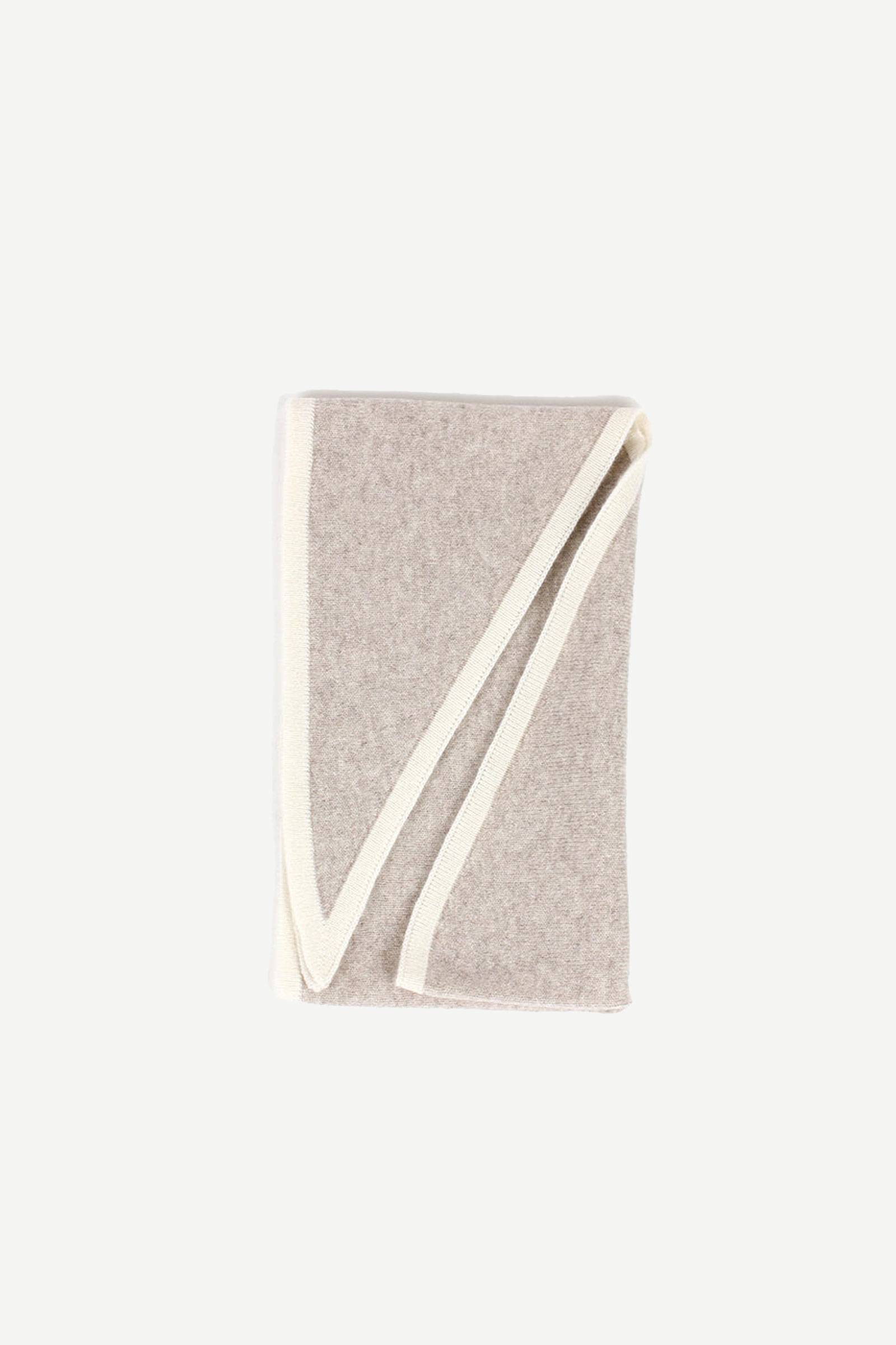 Duo Triangle Scarf, Sand - Bilde 2