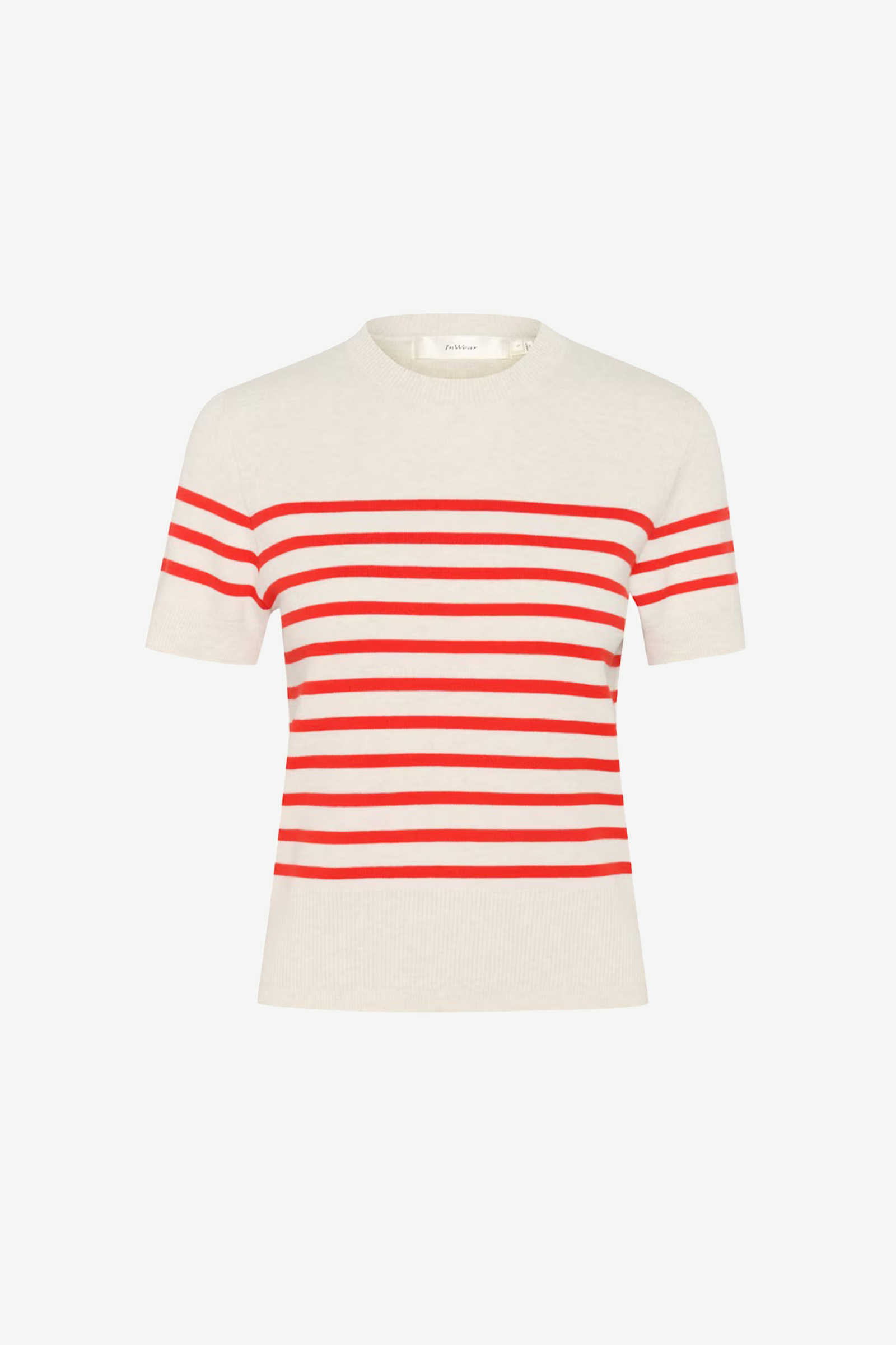 WallisIW Pullover, Red Stripe - Bilde 5