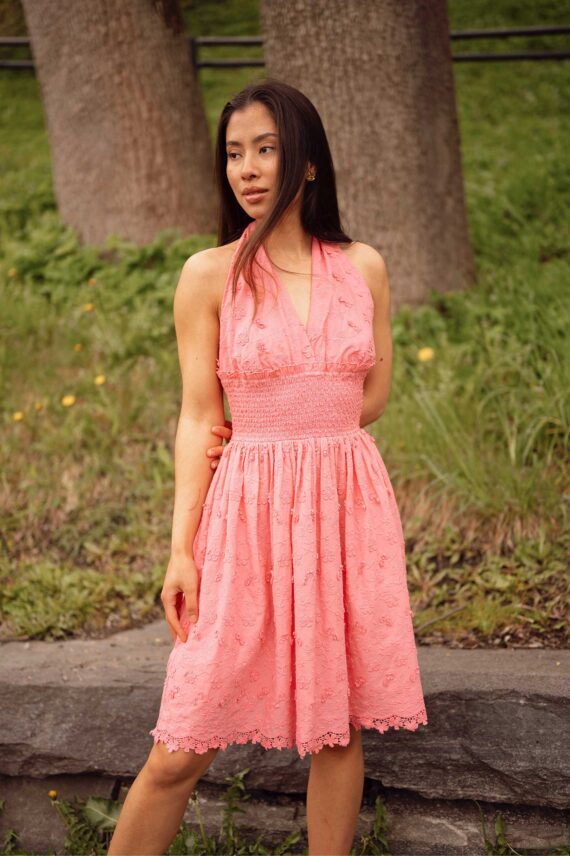 Evelyn Mini Dress, Pink