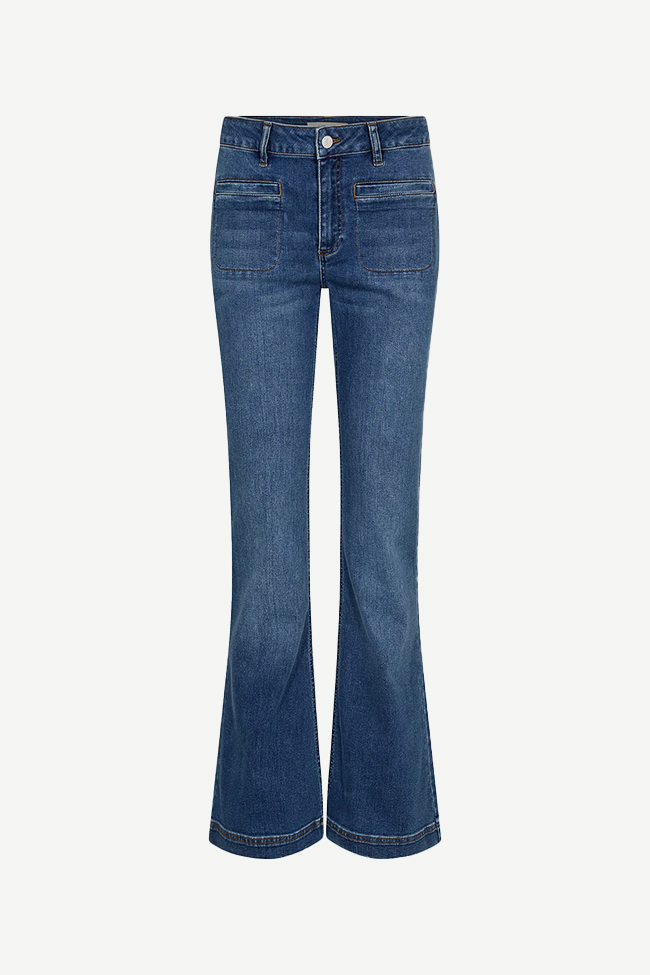 PD-Cara 70's Jeans Wash Acerra Mid Blue, Denim Blue - Bilde 3