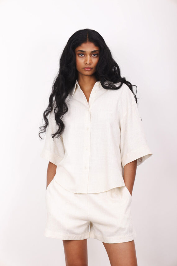 Nemi SS Shirt, Light Sand