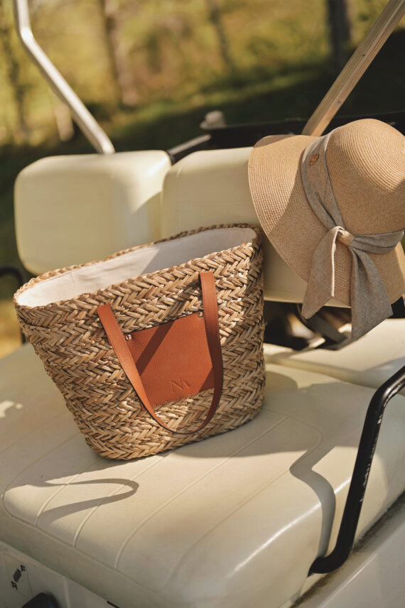 Nohr Rivera Sea Grass Tote, Beige