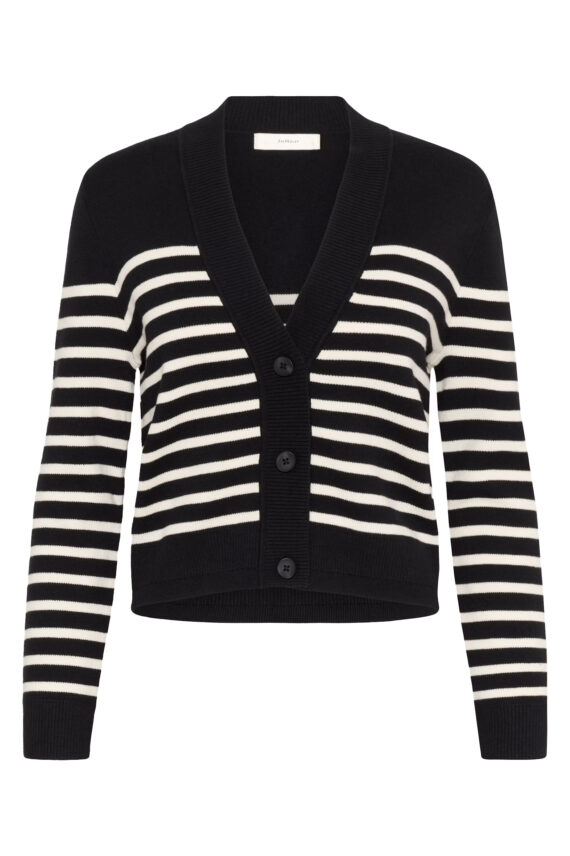 WallisIW Cardigan, Black/White