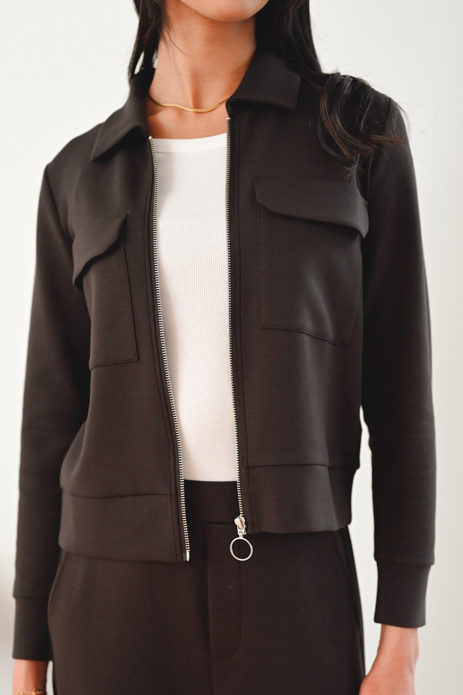 Beca IW Cardigan, Chocolate Brown - Bilde 4