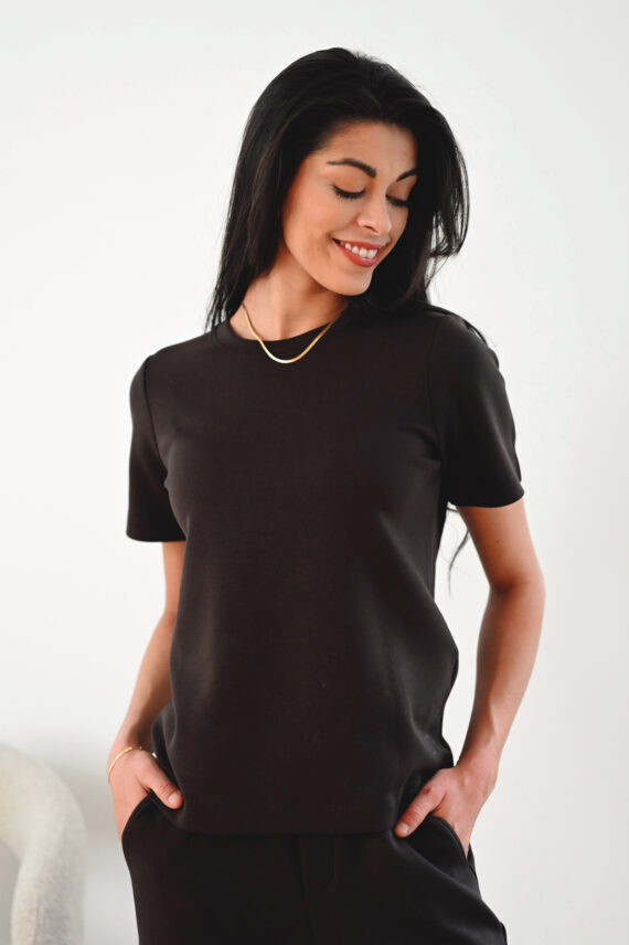 Vincent IW Karmen T-Shirt, Chocolate Brown