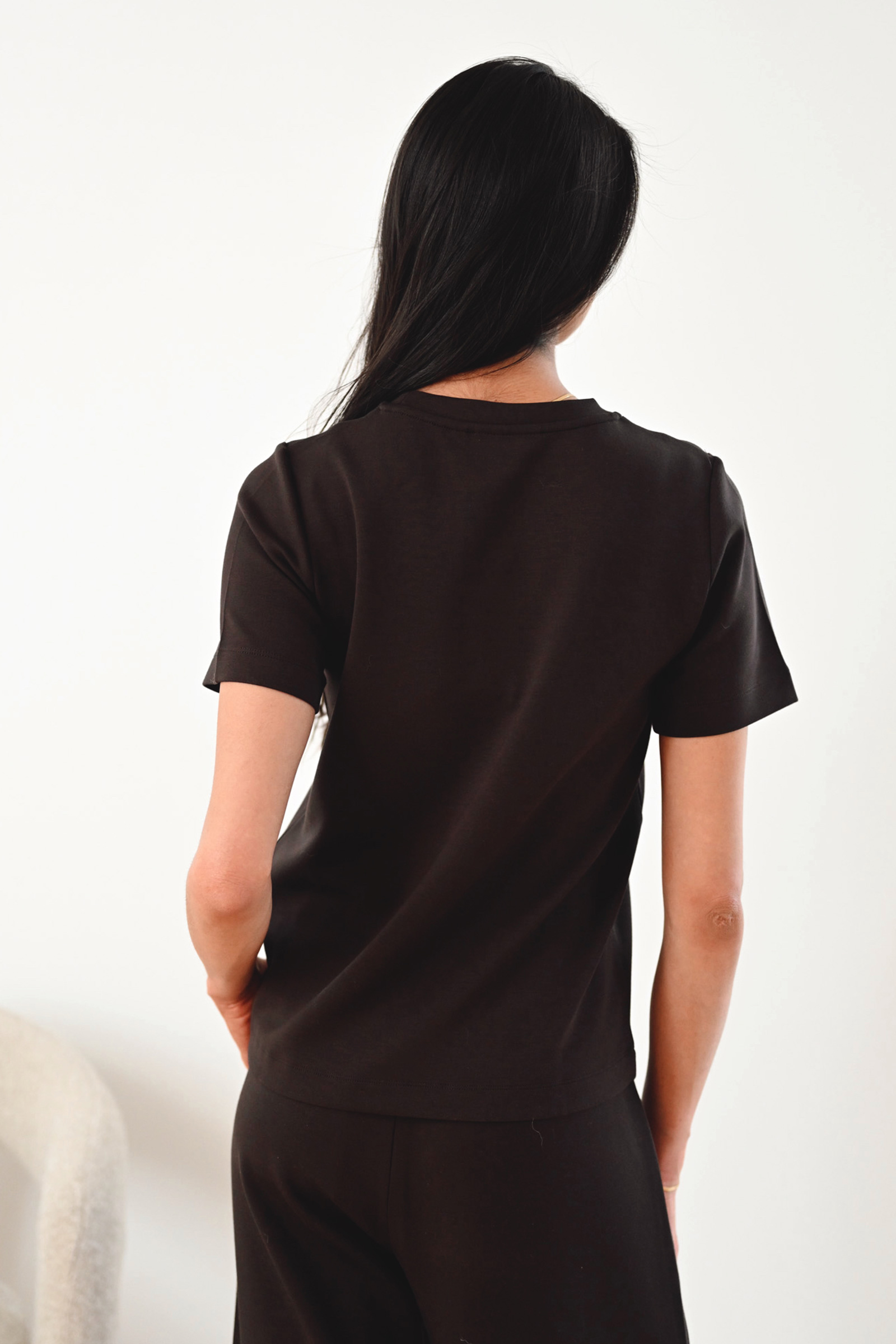 Vincent IW Karmen T-Shirt, Chocolate Brown - Bilde 7