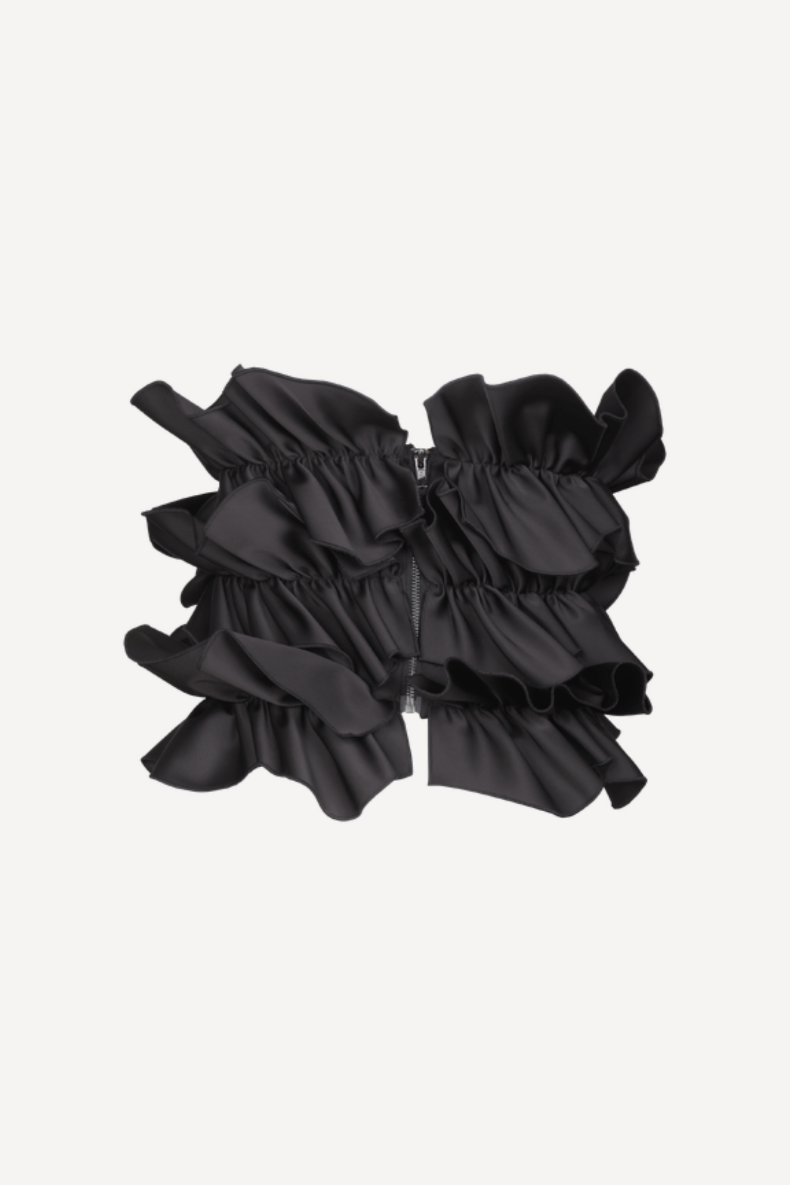 Juliet Bustier Top, Black S - Bilde 2