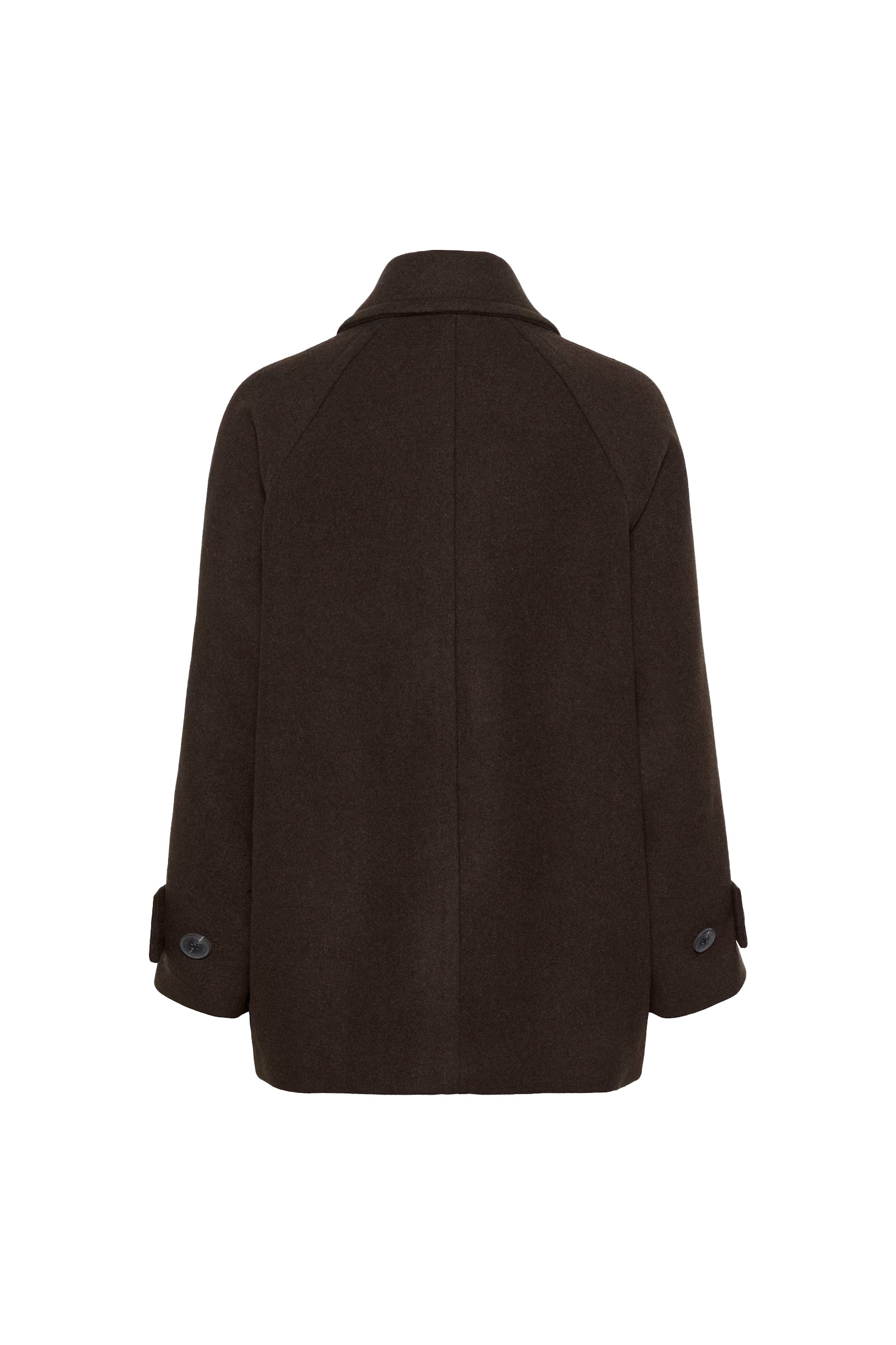 Thora Minona Coat, Chocolate Brown - Bilde 4