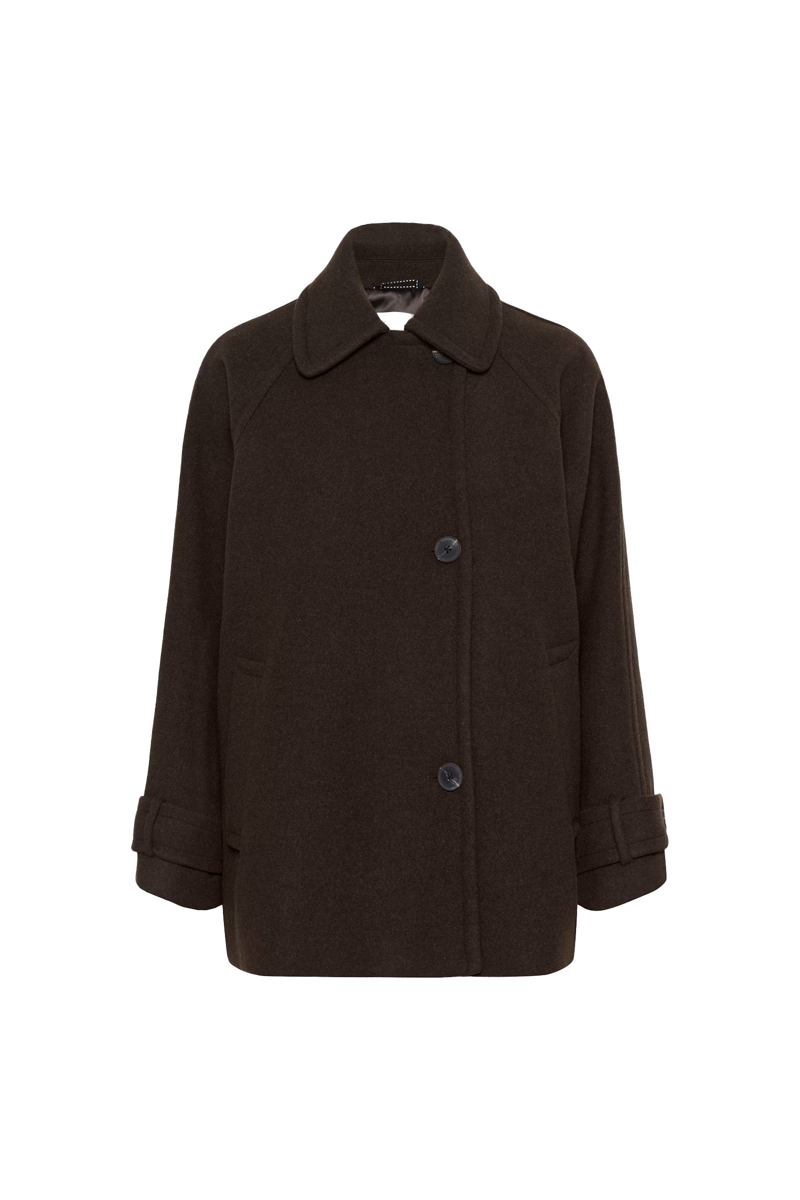 Thora Minona Coat, Chocolate Brown - Bilde 3