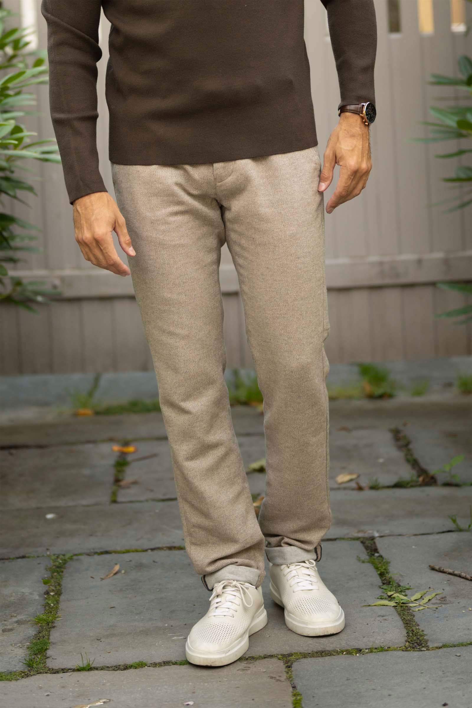Chinos, Lys Brun - Bilde 4