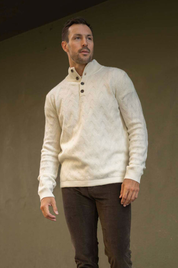 Aaron Sweater, Cream