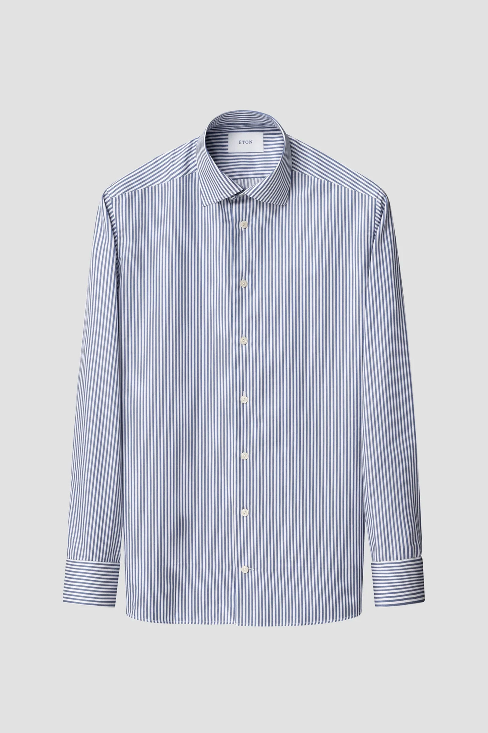 Bengal Striped Oxford Shirt, Blå Stripet - Bilde 7