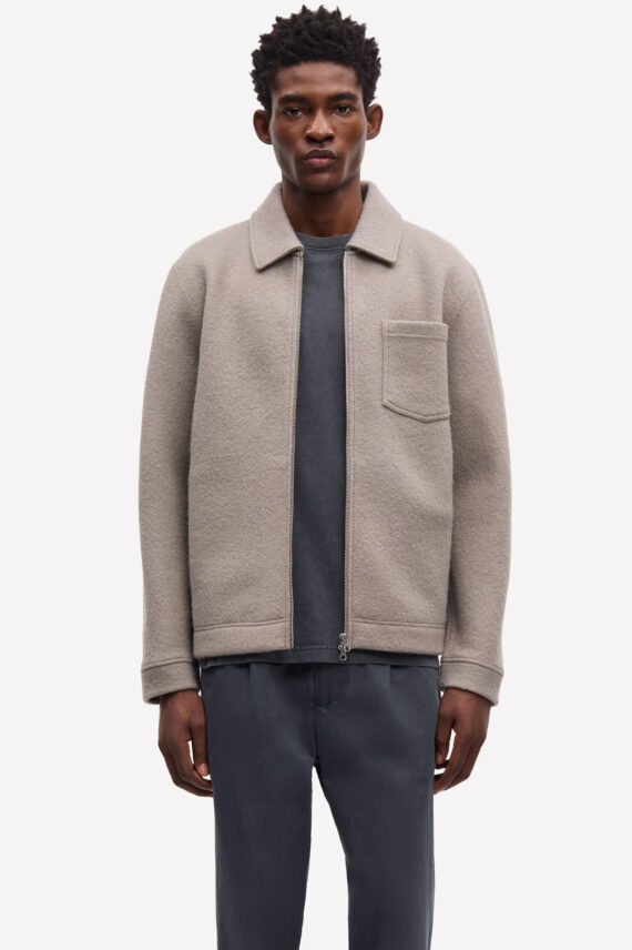 Hannes Full Zip, Elephant Skin