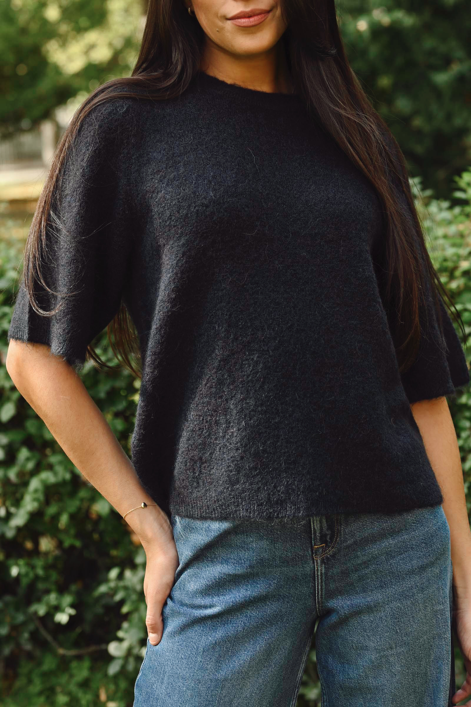 HarrietIW SS Pullover, Marine Blue - Bilde 3