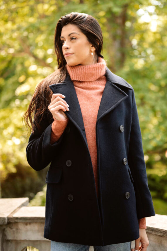 Perry IW Sailor Coat, Marine Blue