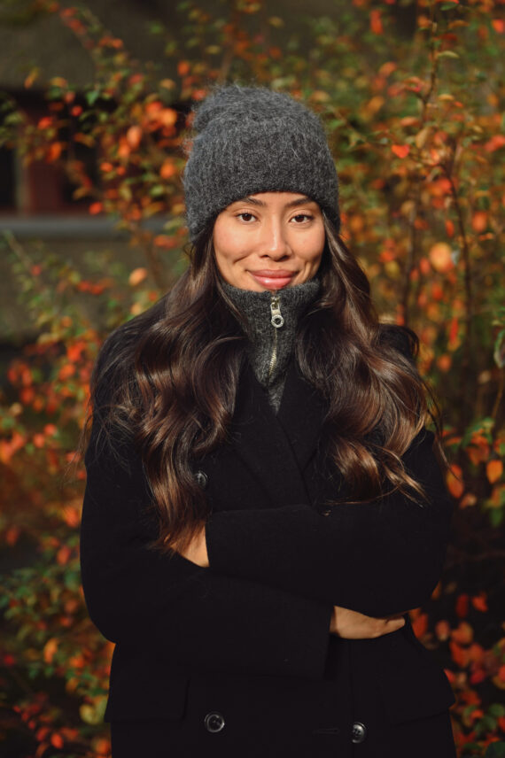 Silje Chunky Hat, Charcoal