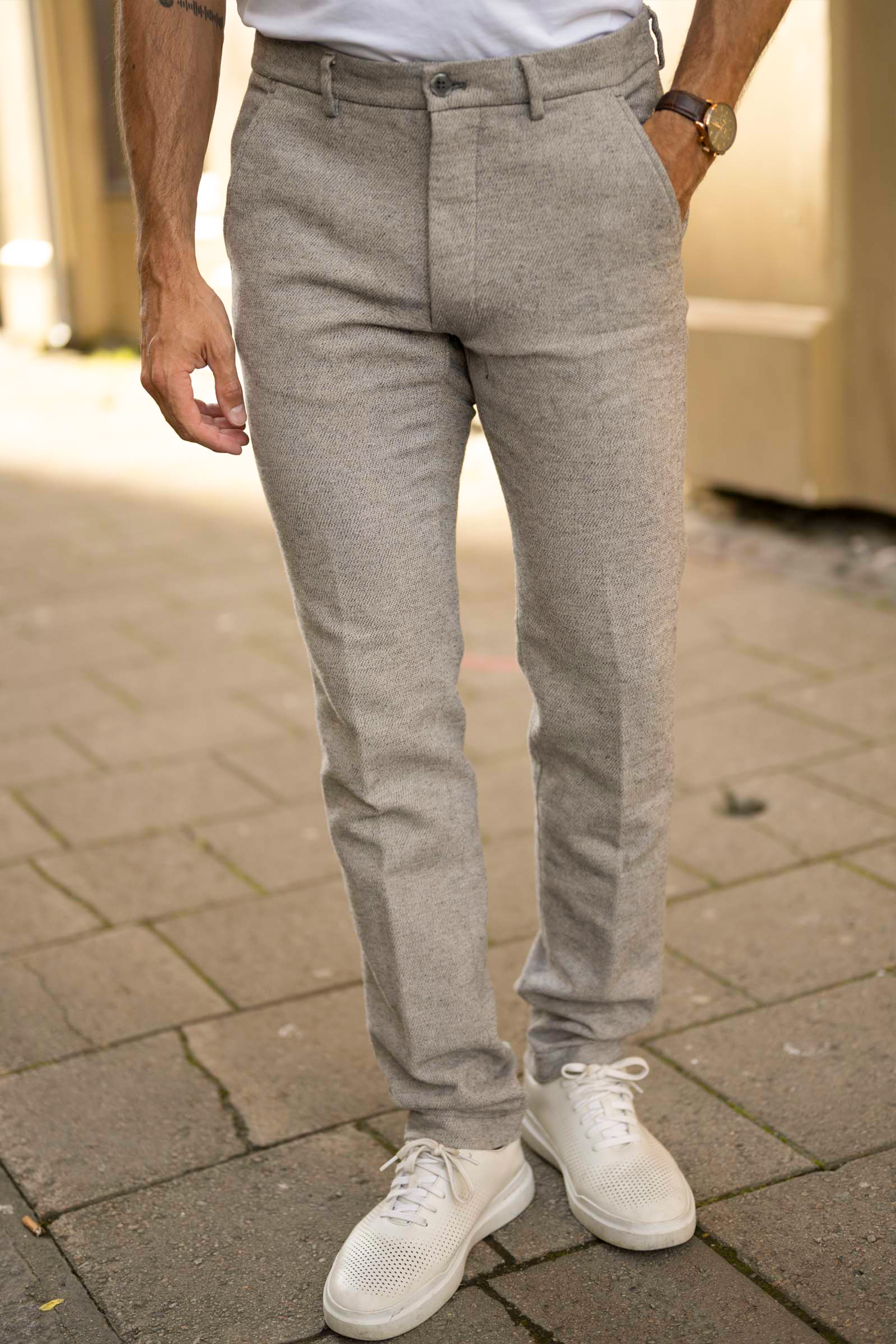 Torino Chinos, Beige - Bilde 2