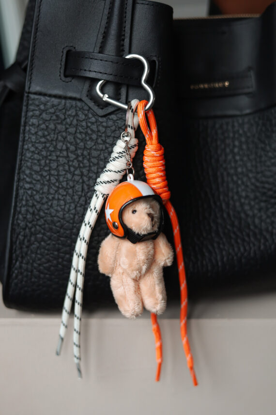 Veskepynt Bamse, Oransje