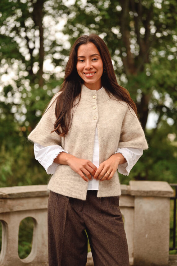 Vilanie Cardigan, Sandstorm Melange