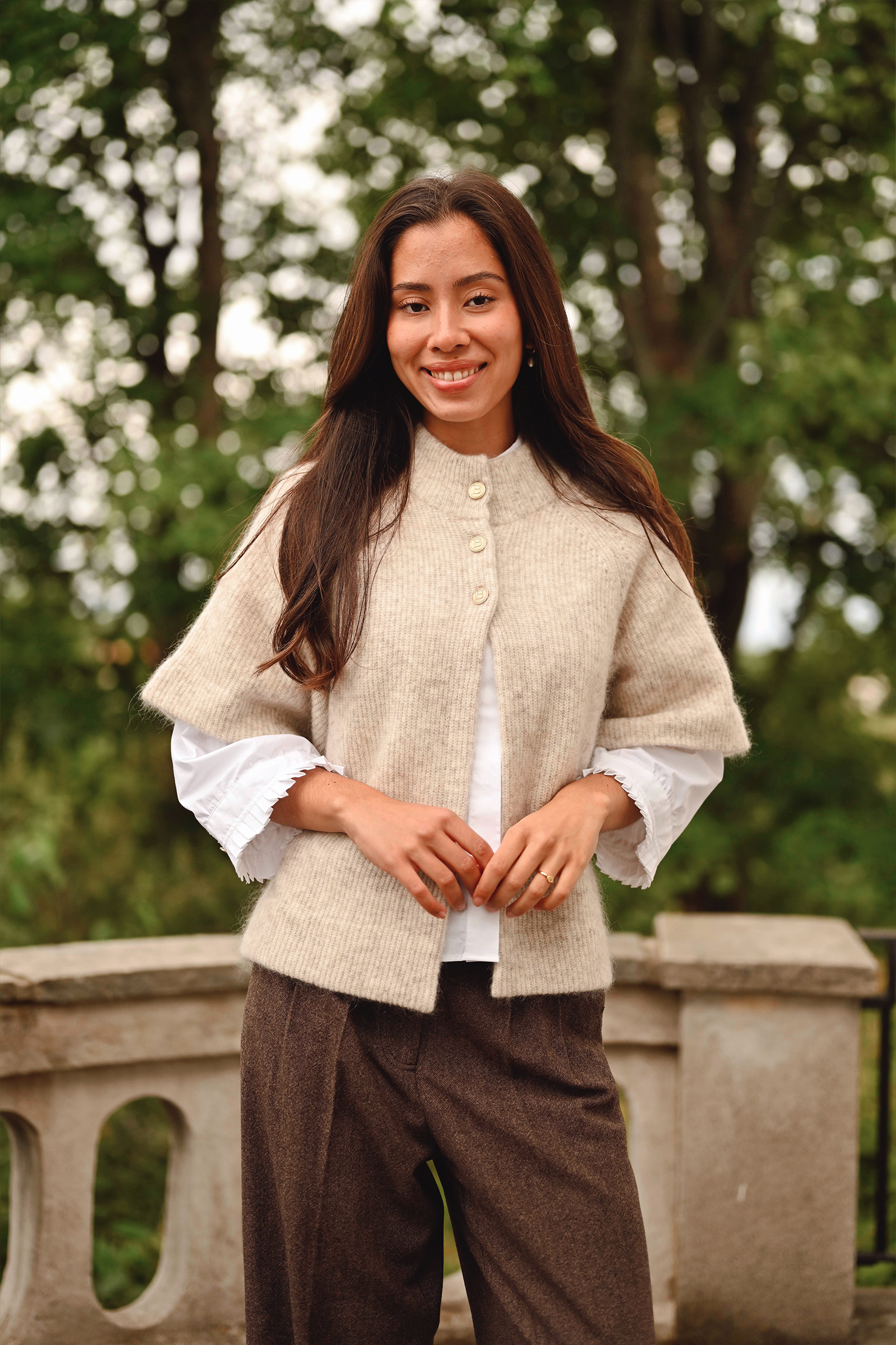 Vilanie Cardigan, Sandstorm Melange