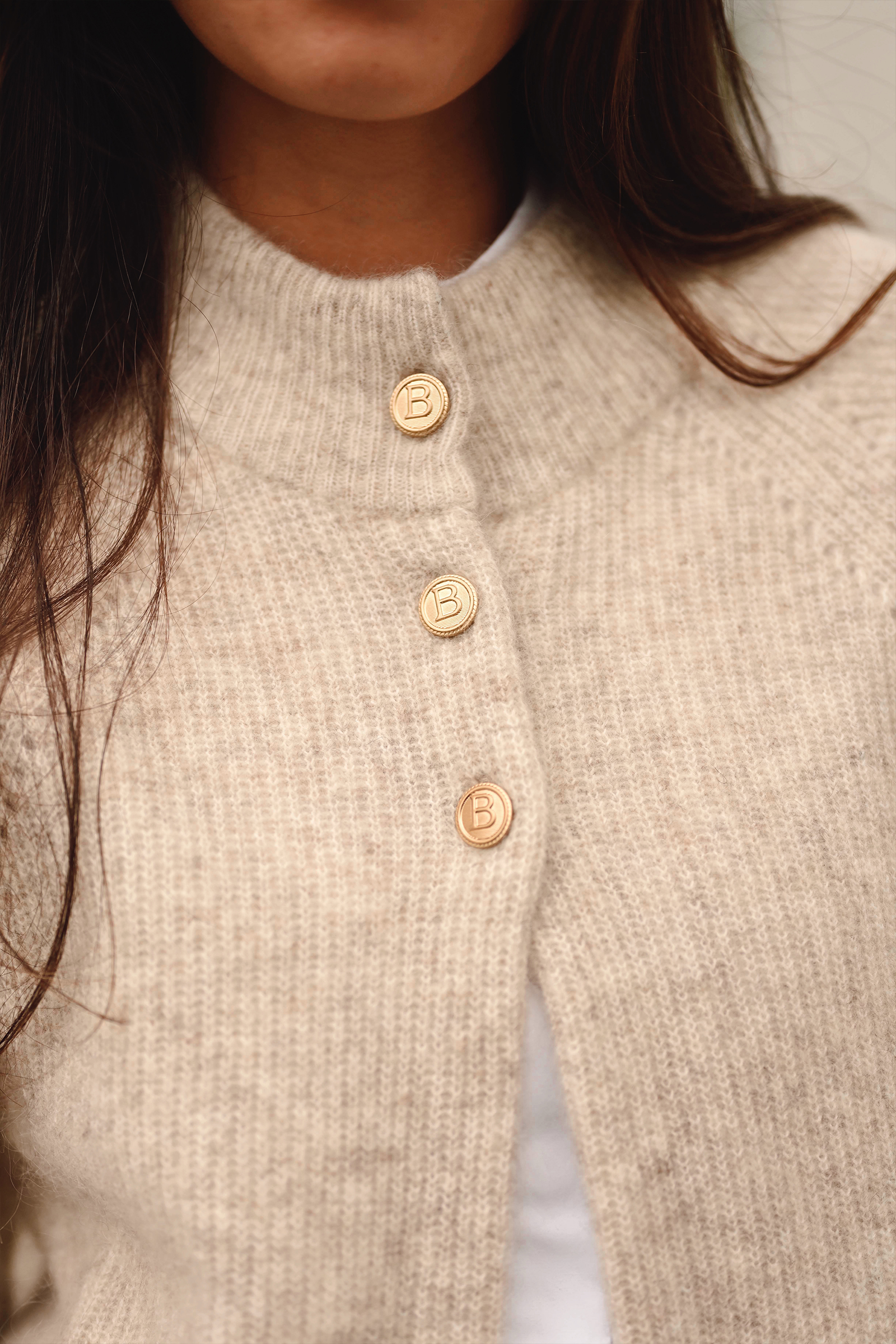 Vilanie Cardigan, Sandstorm Melange - Bilde 7