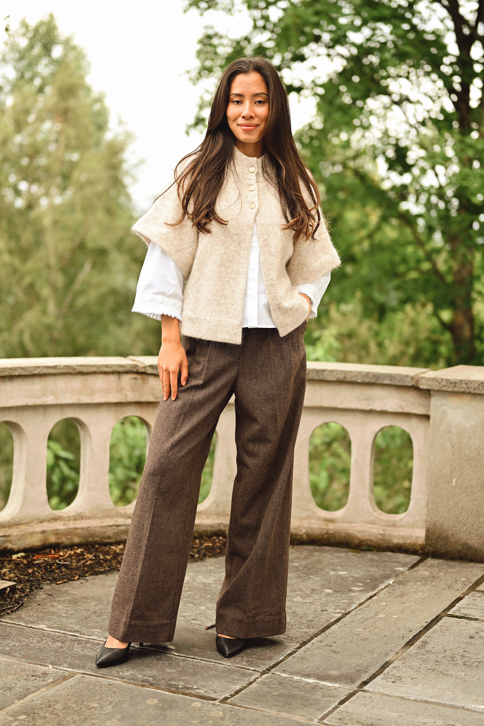 Vilanie Cardigan, Sandstorm Melange - Bilde 5