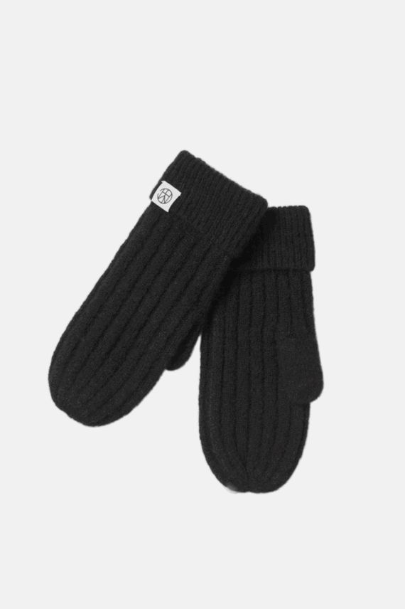 Hope Icon Mittens, Black