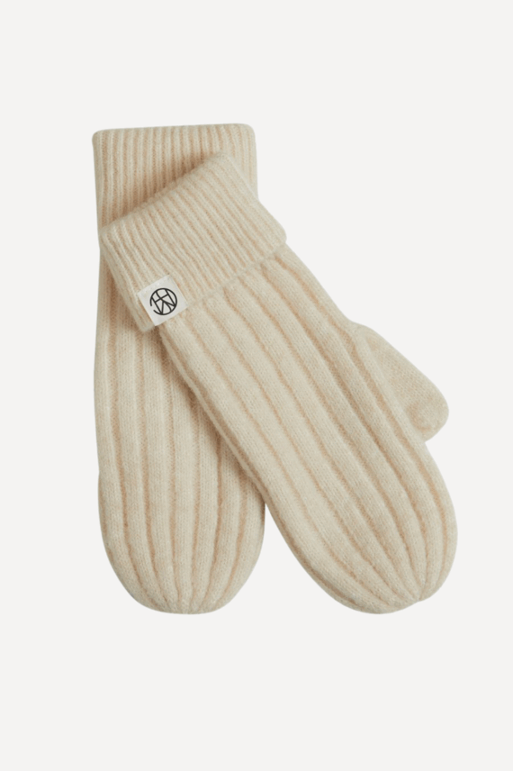 Hope Icon Mittens, Fog Melange