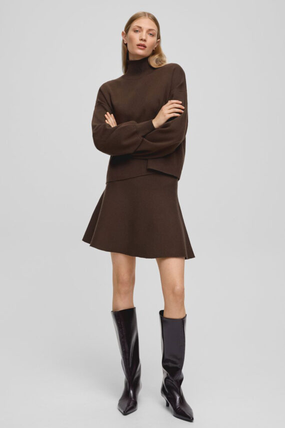 Mercy East Skirt, Slate Black