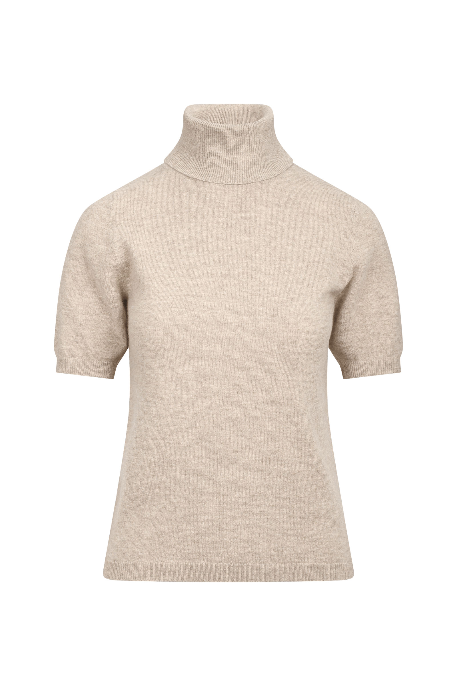 Mertina SS Turtleneck, Light Sand - Bilde 6