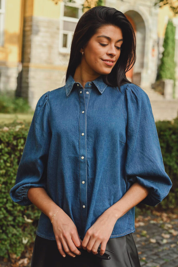 Ballari IW Shirt, Blue Denim