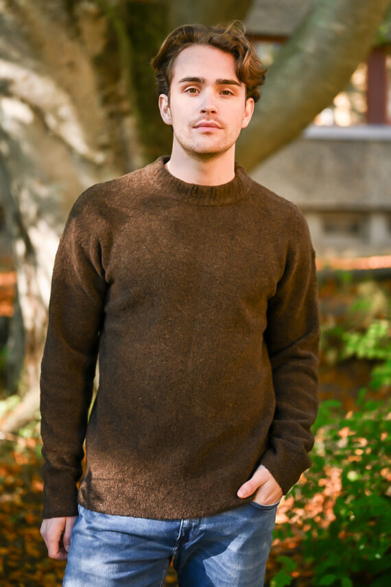 Perot Sweater, Chocolate