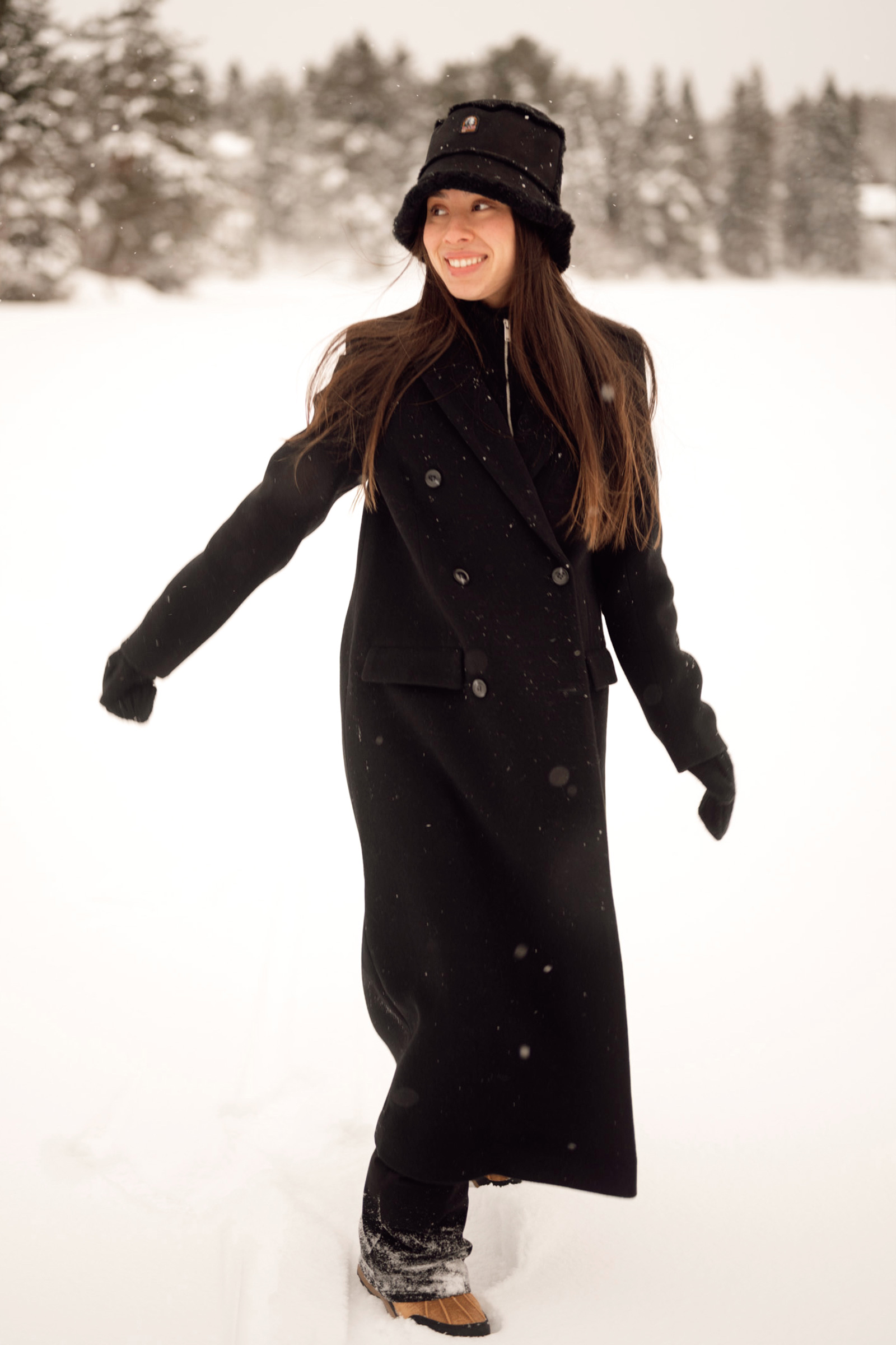 Falcon Coat, Black - Bilde 2
