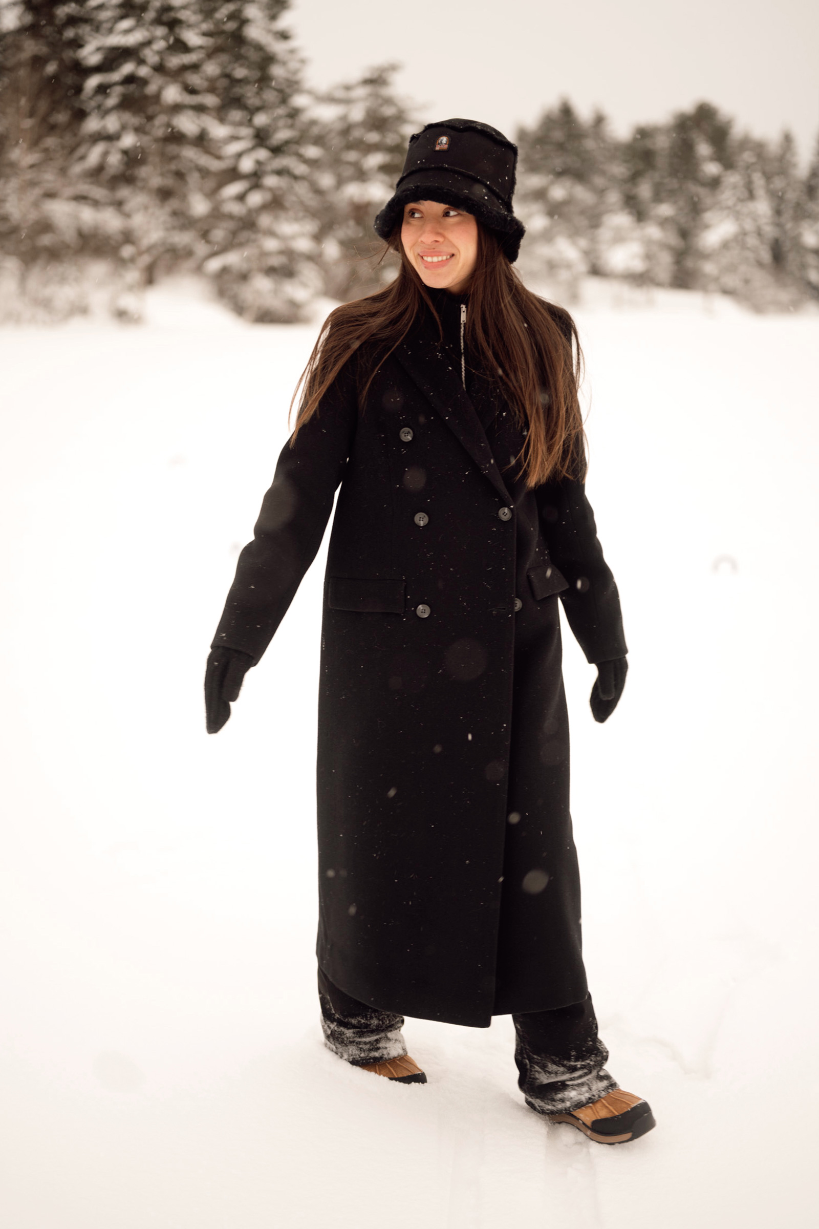Falcon Coat, Black
