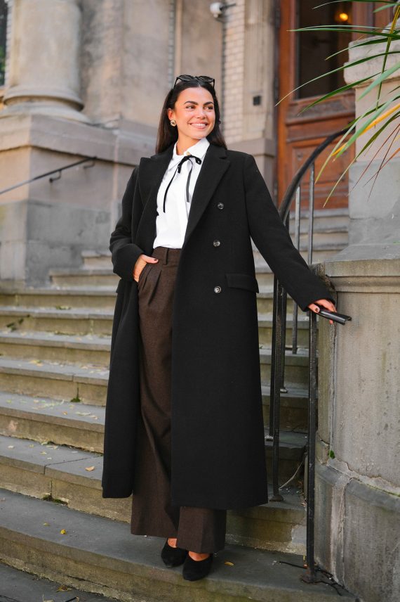 Falcon Coat, Black