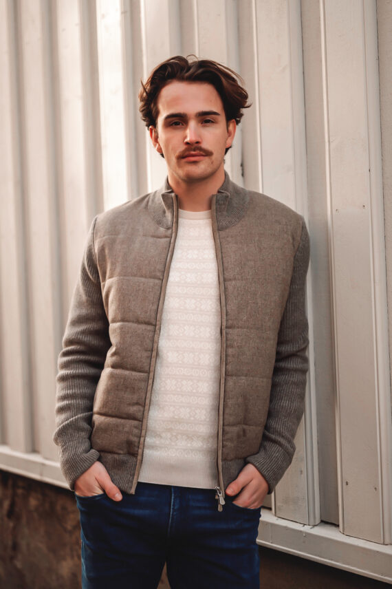 Hybrid Jacket, Taupe