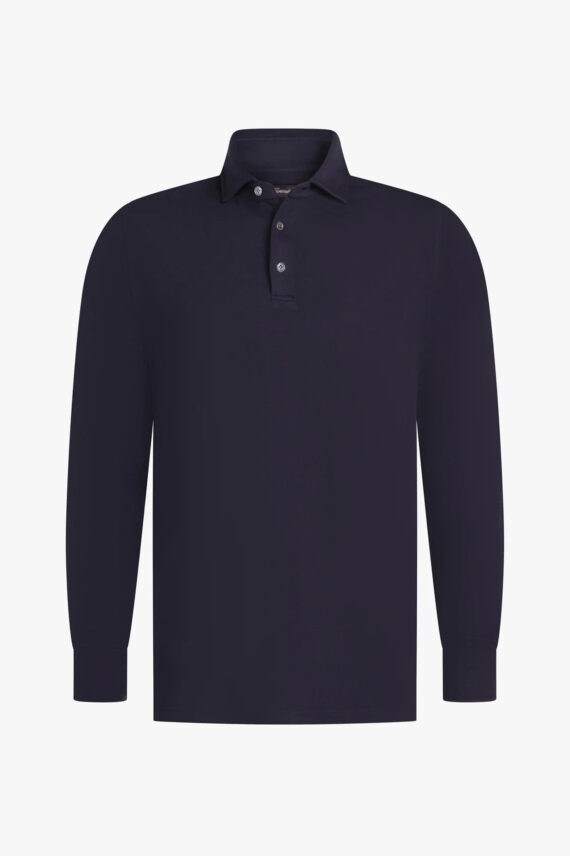 Theo Jersey Polo, Navy