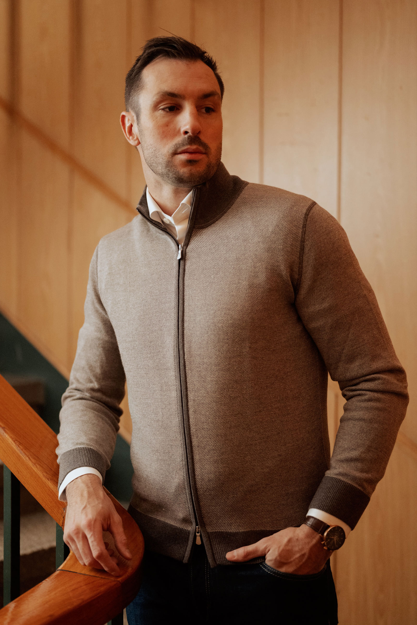 Zip-genser, Brun