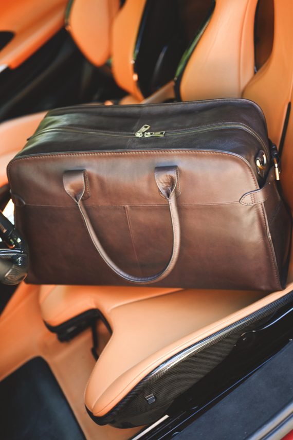 Alfred Weekend Bag, Mørkebrun