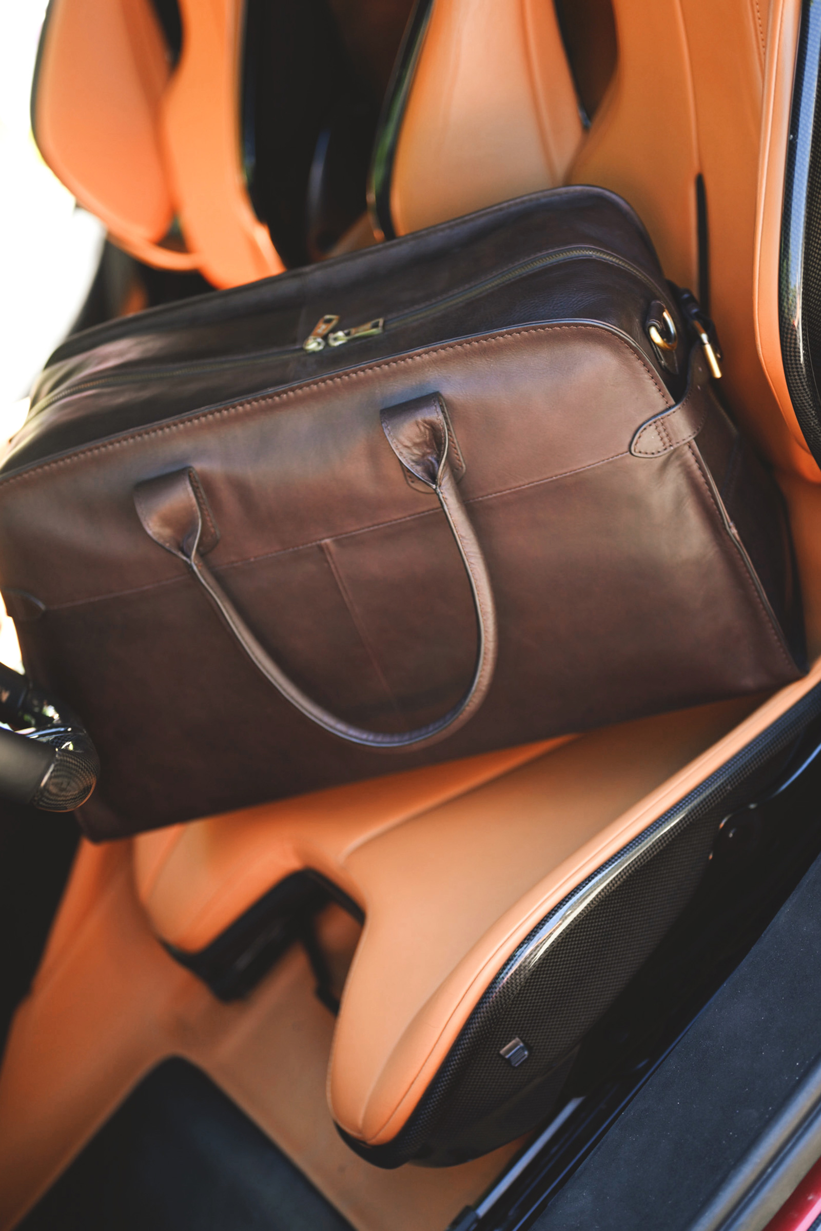 Alfred Weekend Bag, Mørkebrun - Bilde 3