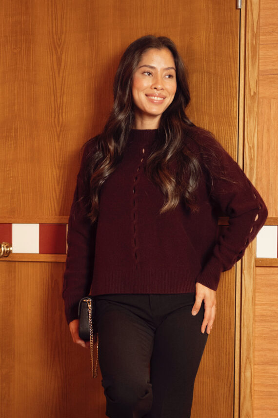 Marcia Sweater, Burgundy