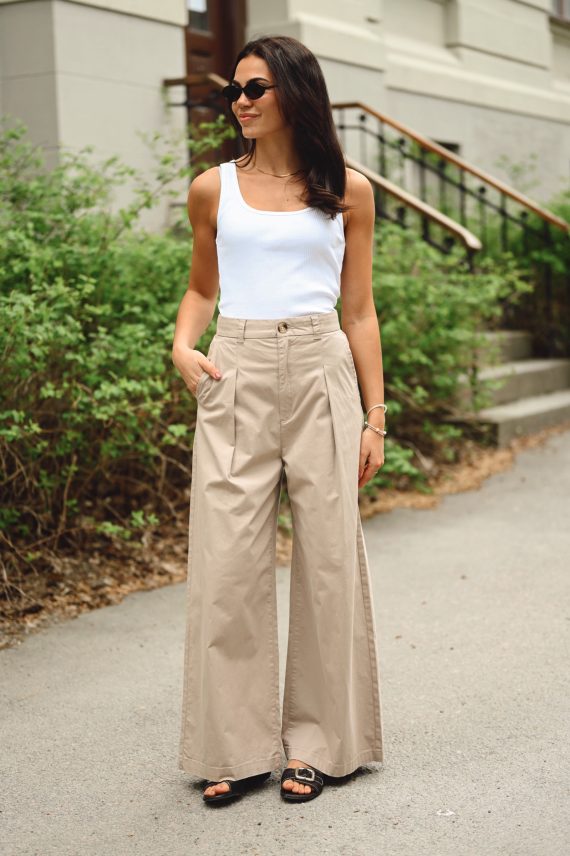 Posy IW Wide Pant, Clay