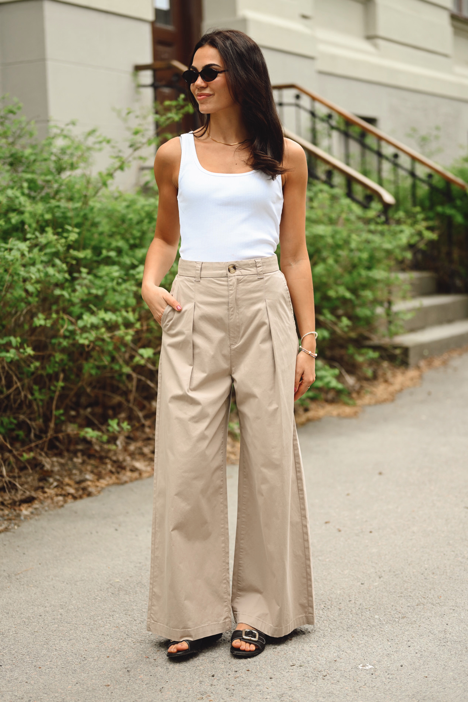 Posy IW Wide Pant, Clay