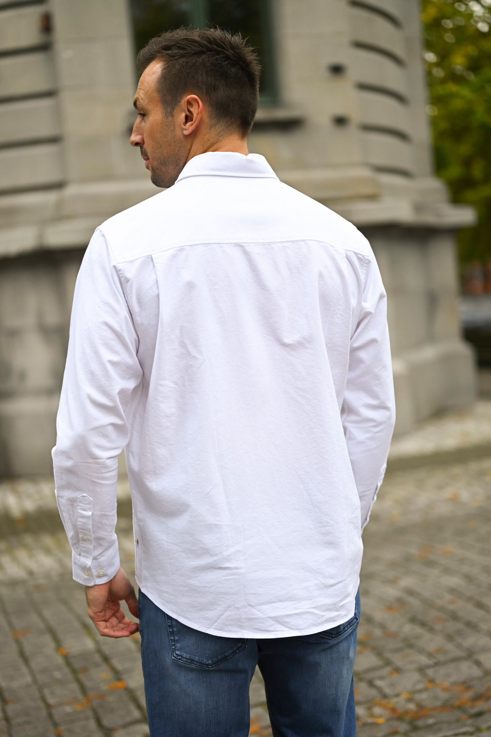 Sadamon X Shirt, White - Bilde 5
