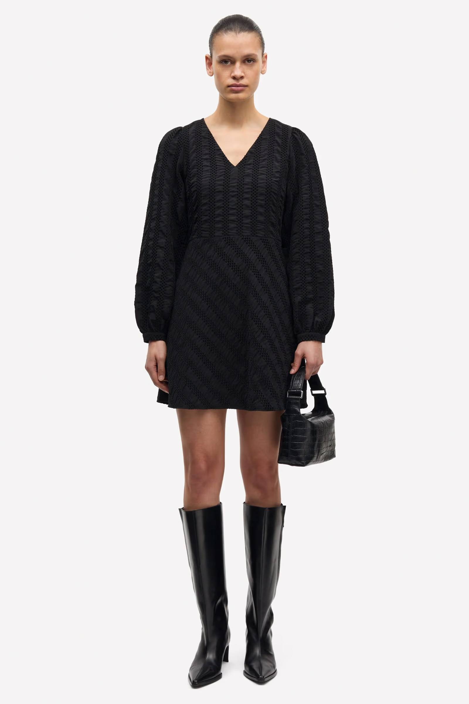 Salahai Dress, Black - Bilde 4