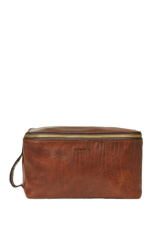 Barolo Toiletry Bag, Brun