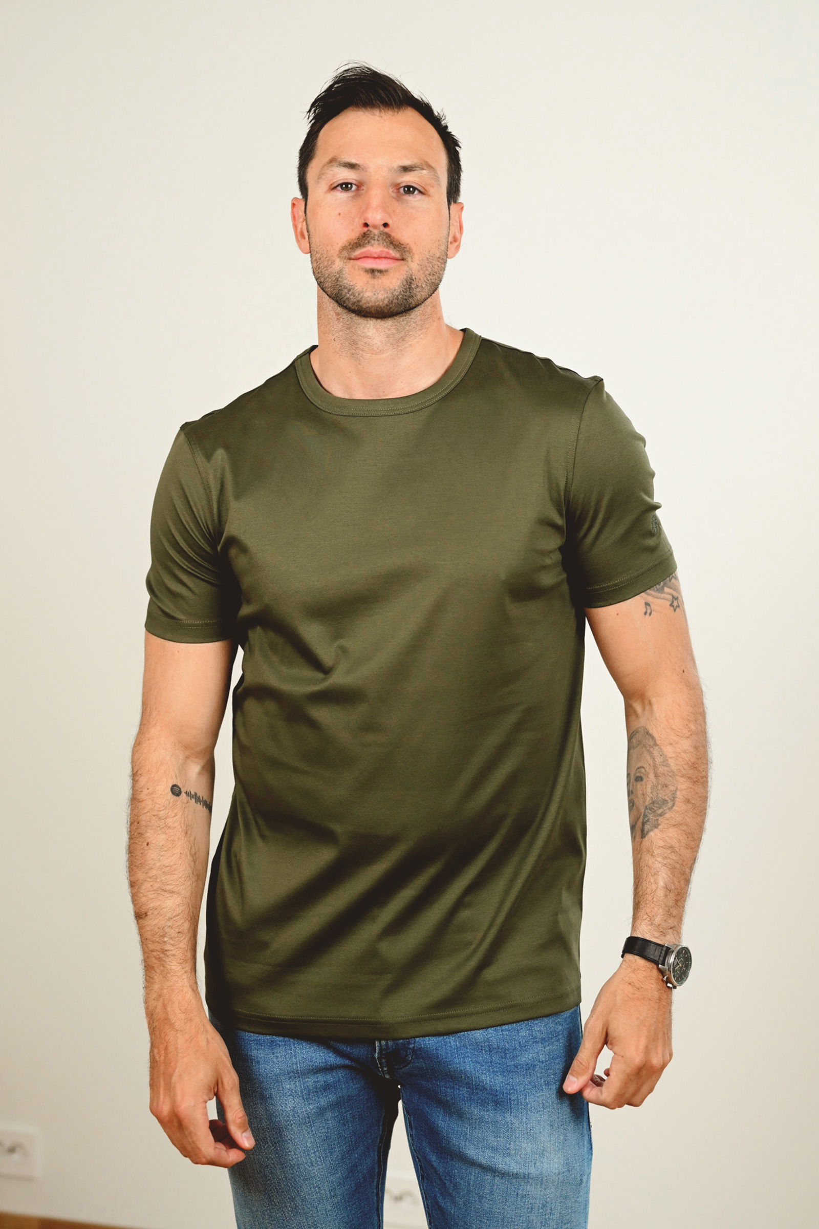 Perry T-Shirt, Army - Bilde 3